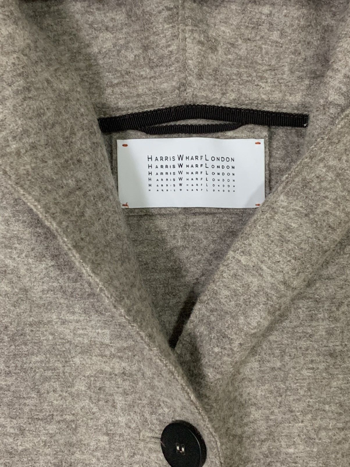 Harris Wharf London HARRIS WHARF LONDON VIRGIN WOOL - PATCH POCKET JACKET Size XS / US 0-2 / IT 36-38 - 6 Thumbnail