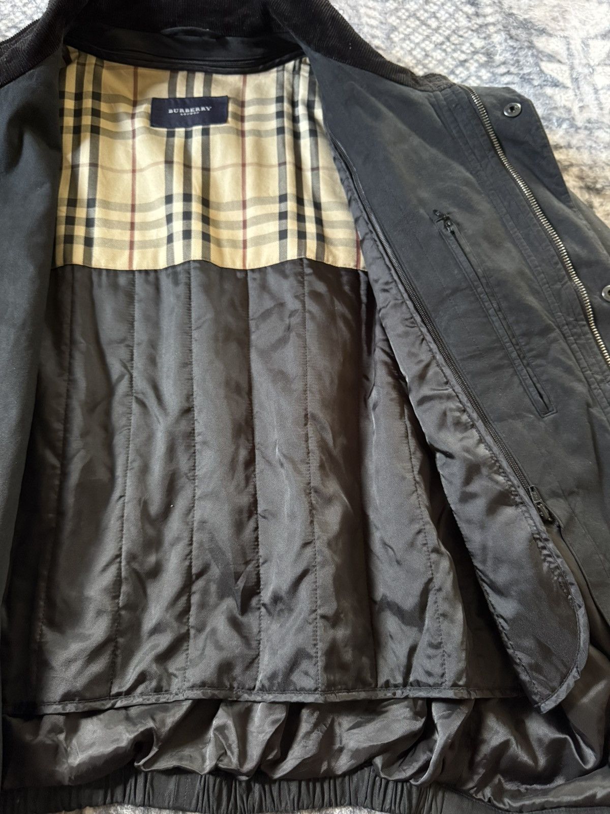 Burberry Burberry Black Suede Hunting Jacket Size US M / EU 48-50 / 2 - 12 Thumbnail