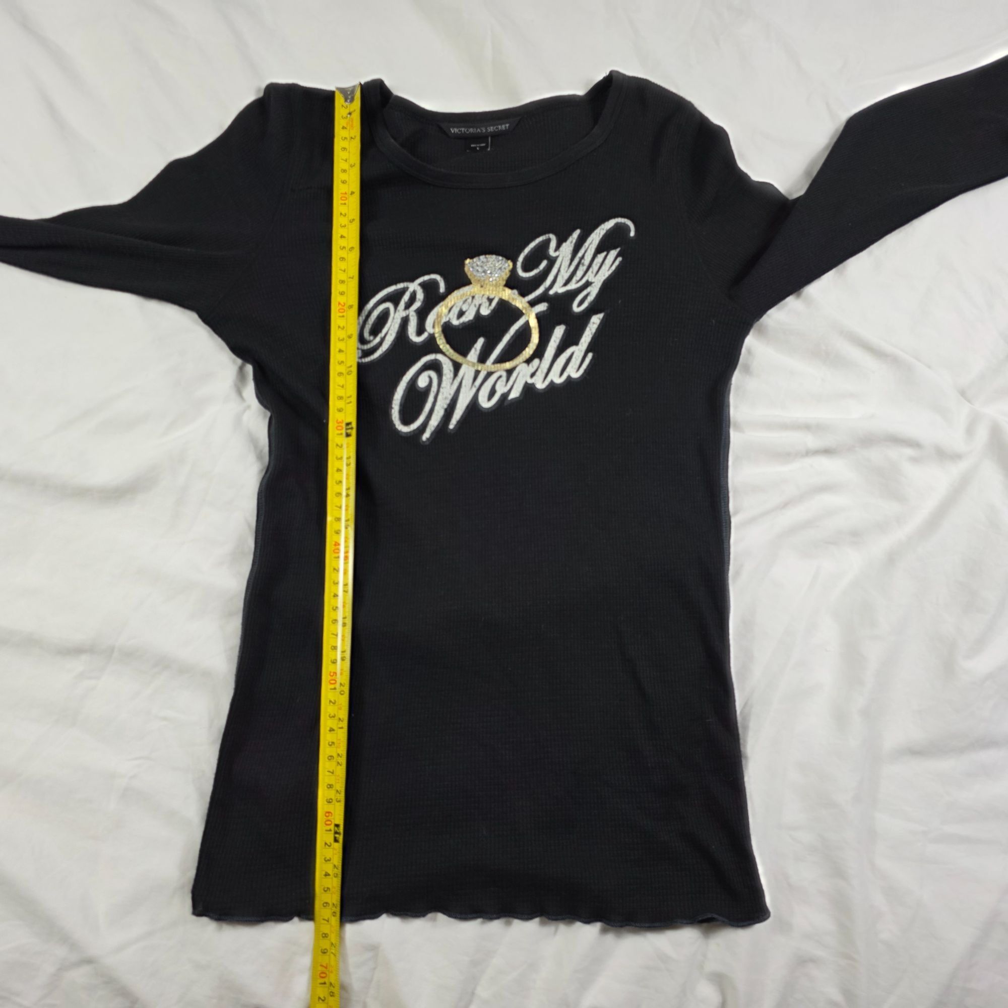 Victoria's Secret Victorias Secret Rock My World Womens Large Black Thermal To Size L / US 10 / IT 46 - 7 Thumbnail