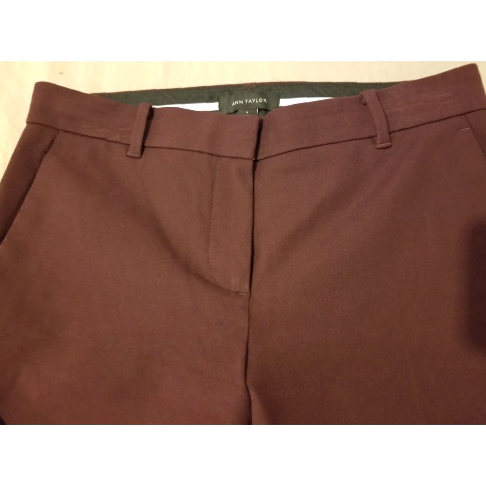 Ann Taylor Ann Taylor Dress Pants Women 2 Beige Pants Chino Slacks Trouser Size 26" / US 2 / IT 38 - 5 Thumbnail