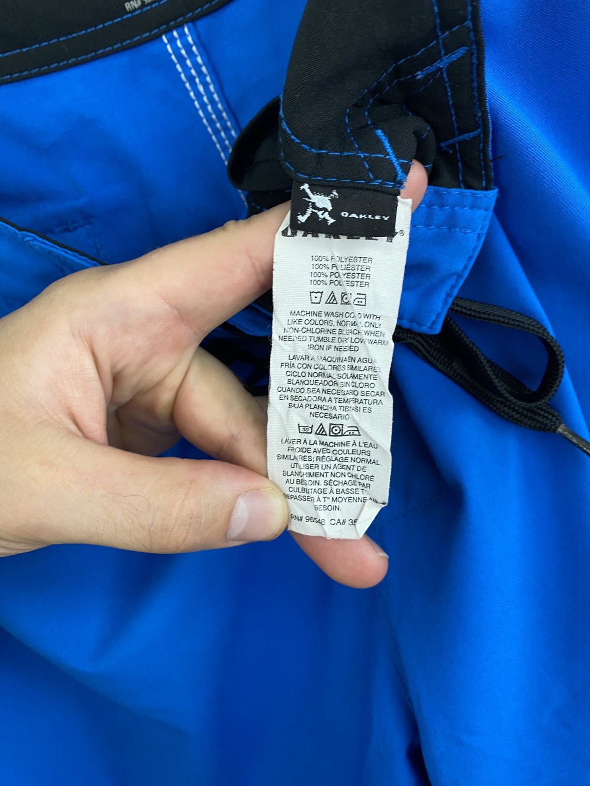 Oakley 🇺🇸 Vintage Y2K Oakley Surf Big logo Shorts Retro Rare Hype Size US 32 / EU 48 - 6 Thumbnail