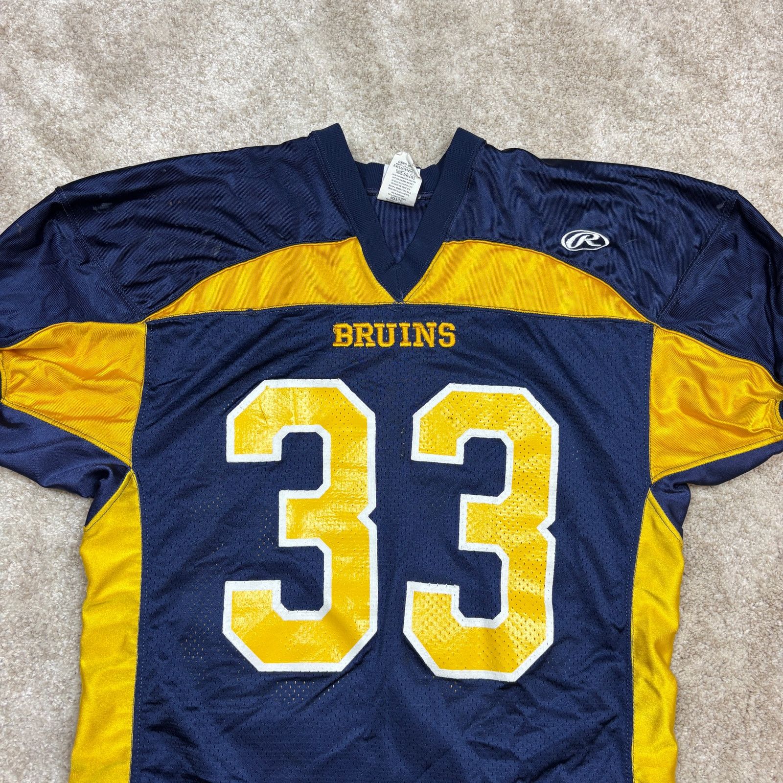 Other UCLA Bruins #33 Football Jersey Men's Large Rawlings Size US L / EU 52-54 / 3 - 2 Thumbnail