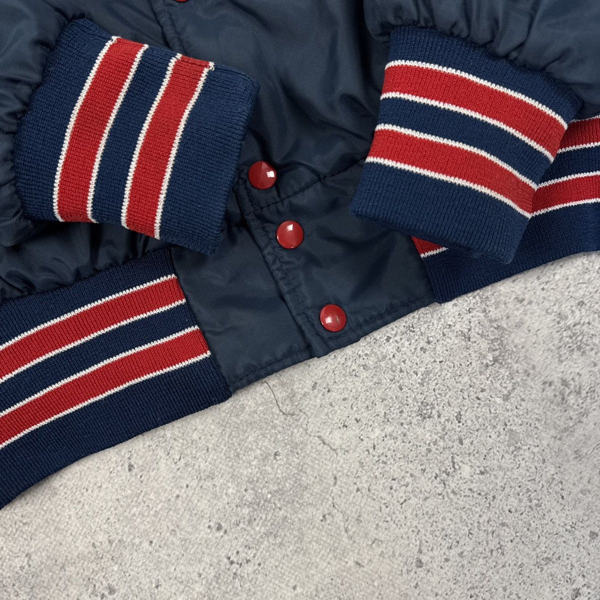 Holloway × Starter × Vintage Vintage 80s Holloway Atlanta Braves Varsity Bomber Jacket Size US XL / EU 56 / 4 - 7 Thumbnail