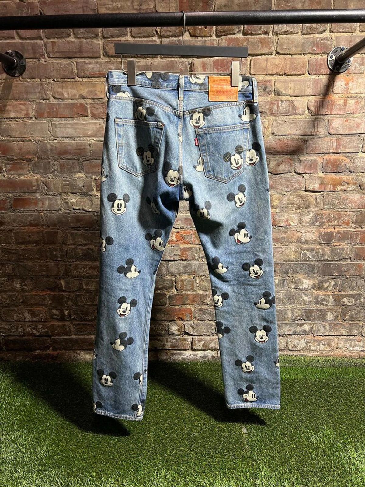 Levi's Mickey Mouse X Levi Denim Sz. 30 Size ONE SIZE - 2 Thumbnail