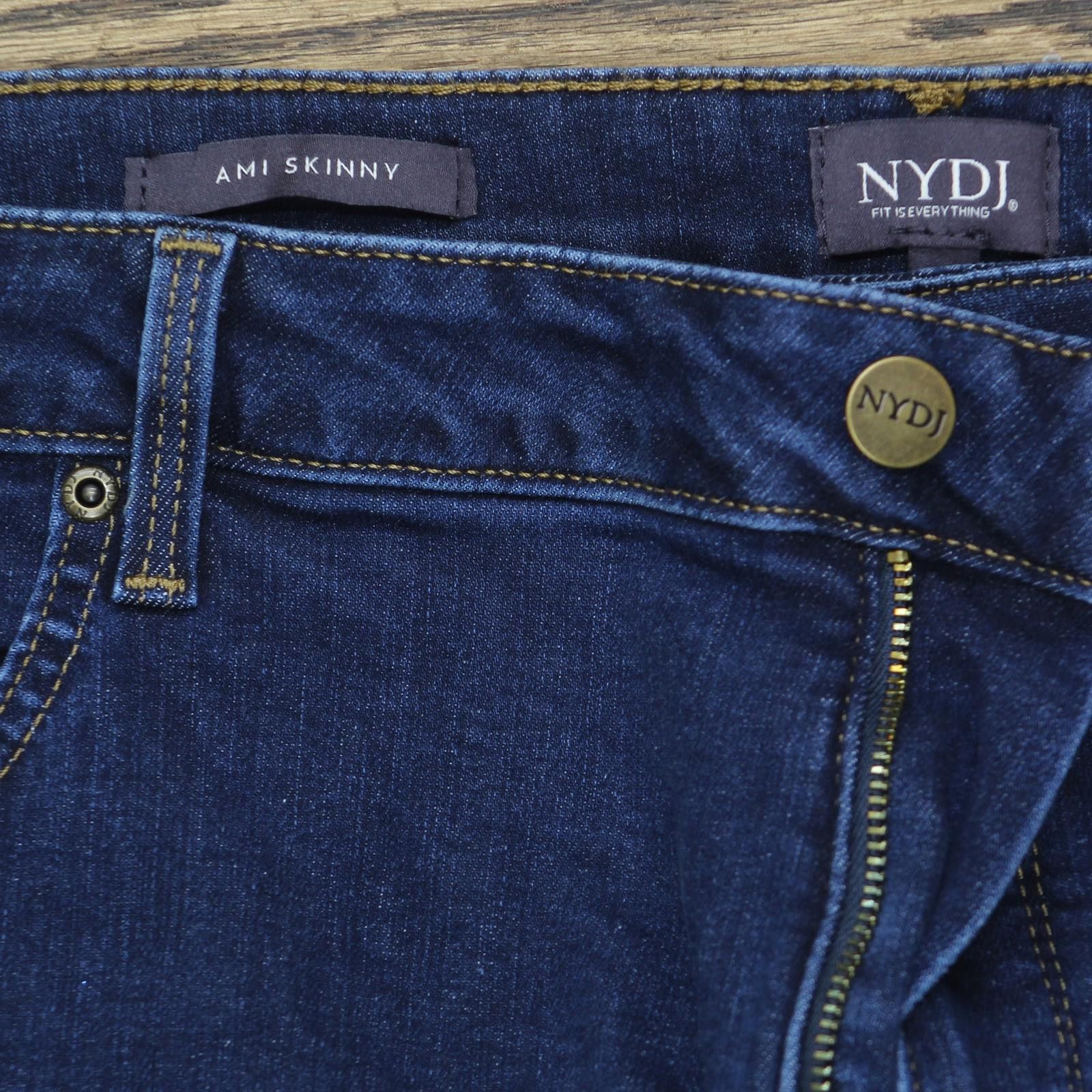 Other Nwt Nydj Ami Quinn Skinny Jeans Wprias8515 Quinn Blue 20w Size 42" / US 20 - 5 Thumbnail