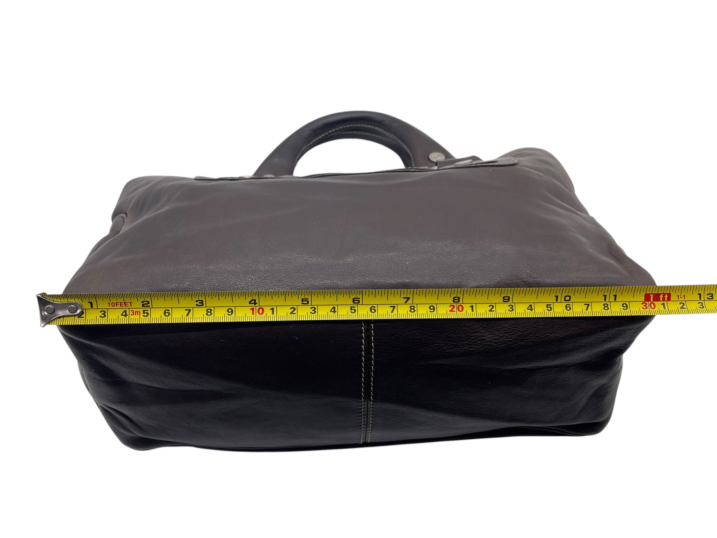 Celine Celine Boogie Bag Brown Leather Vintage Y2K Made in Italy Size ONE SIZE - 17 Thumbnail