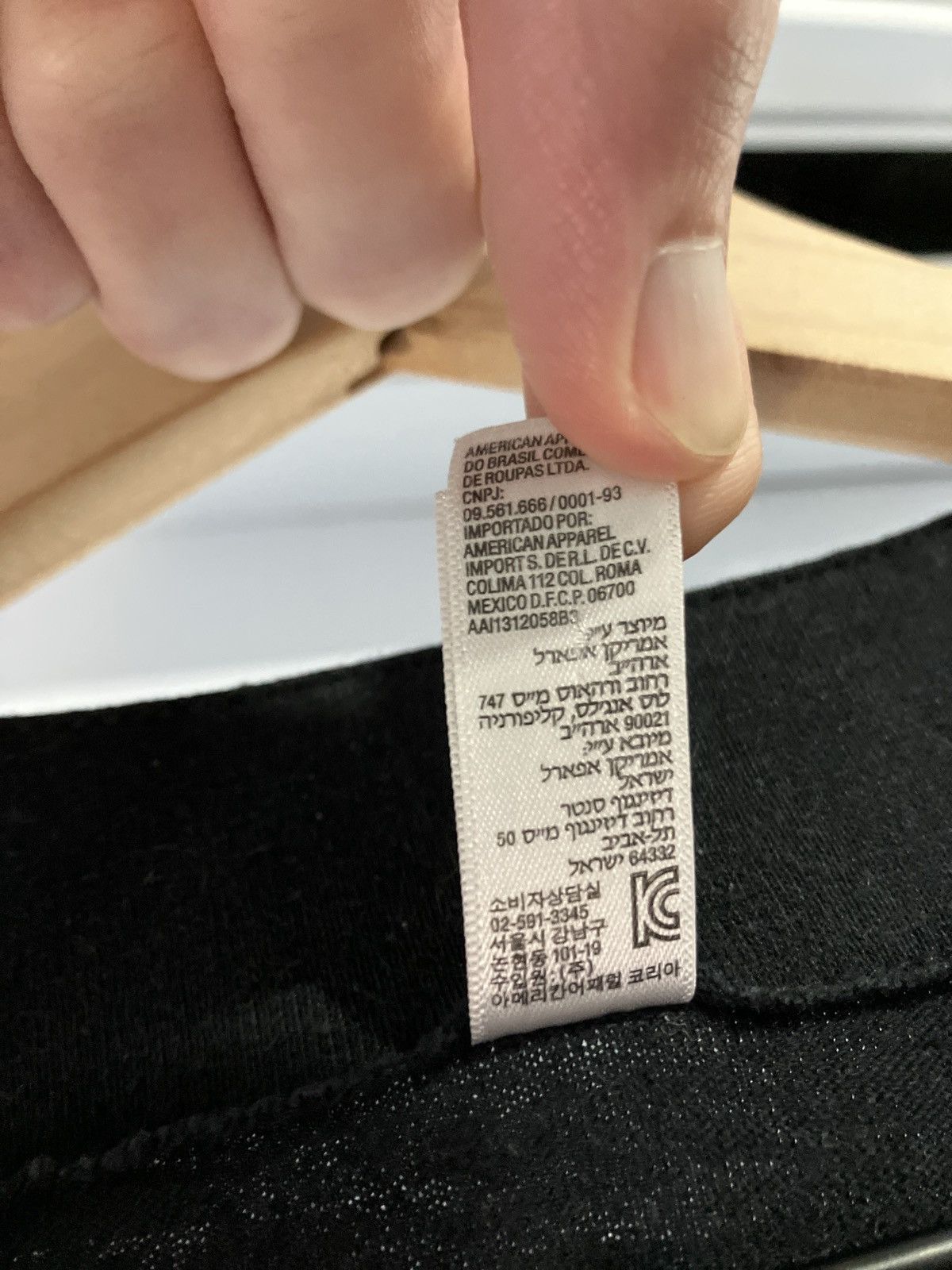 American Apparel USA made baseball henley jersey 50/50 blend Size US S / EU 44-46 / 1 - 5 Thumbnail