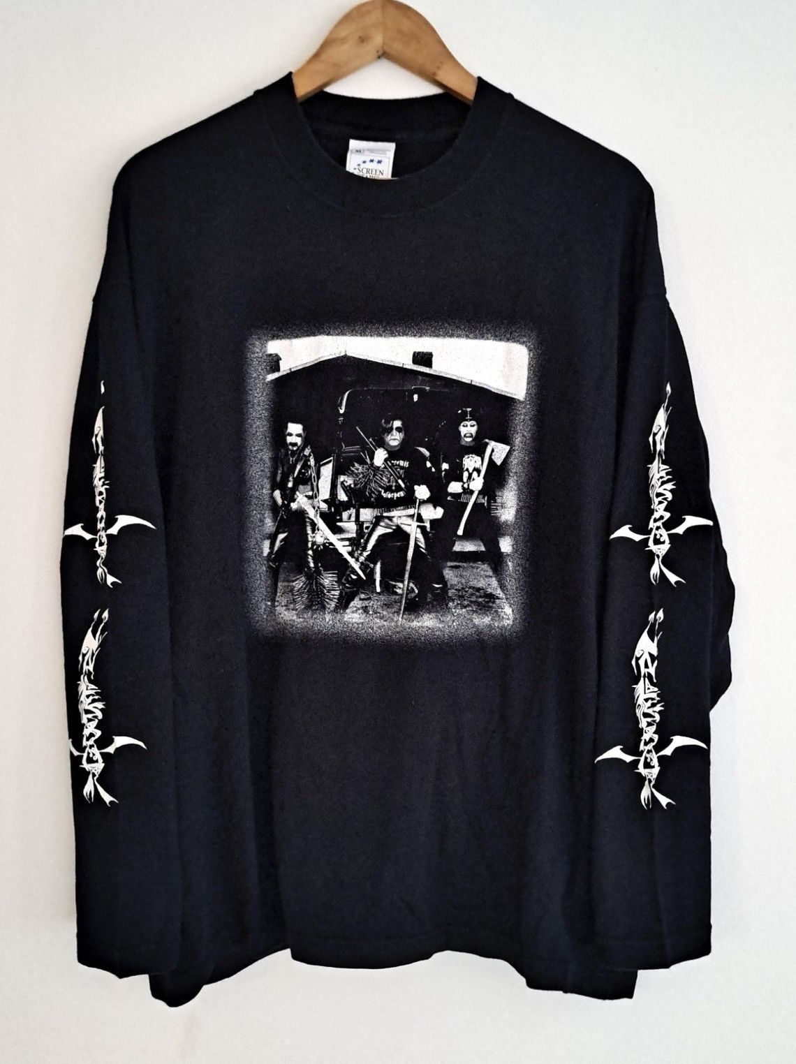 Band Tees DIE ARZTE x Vintage Long Sleeve Size US XL / EU 56 / 4 - 1 Thumbnail