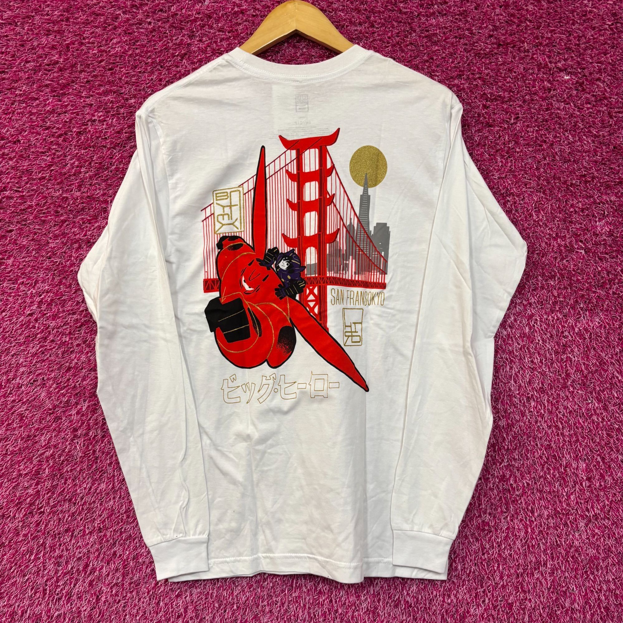 Disney Disney Big Hero 6 Graphic Design Long Sleeve T-Shirt SM Size US M / EU 48-50 / 2 - 1 Thumbnail