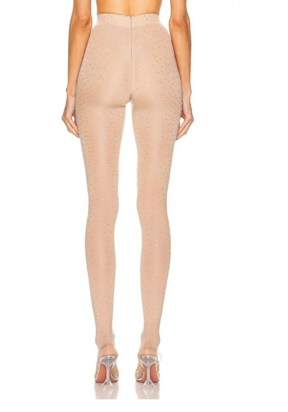 Alex Perry Alex Perry crystal embellished leggings Size 27" / US 4 / IT 40 - 2 Thumbnail