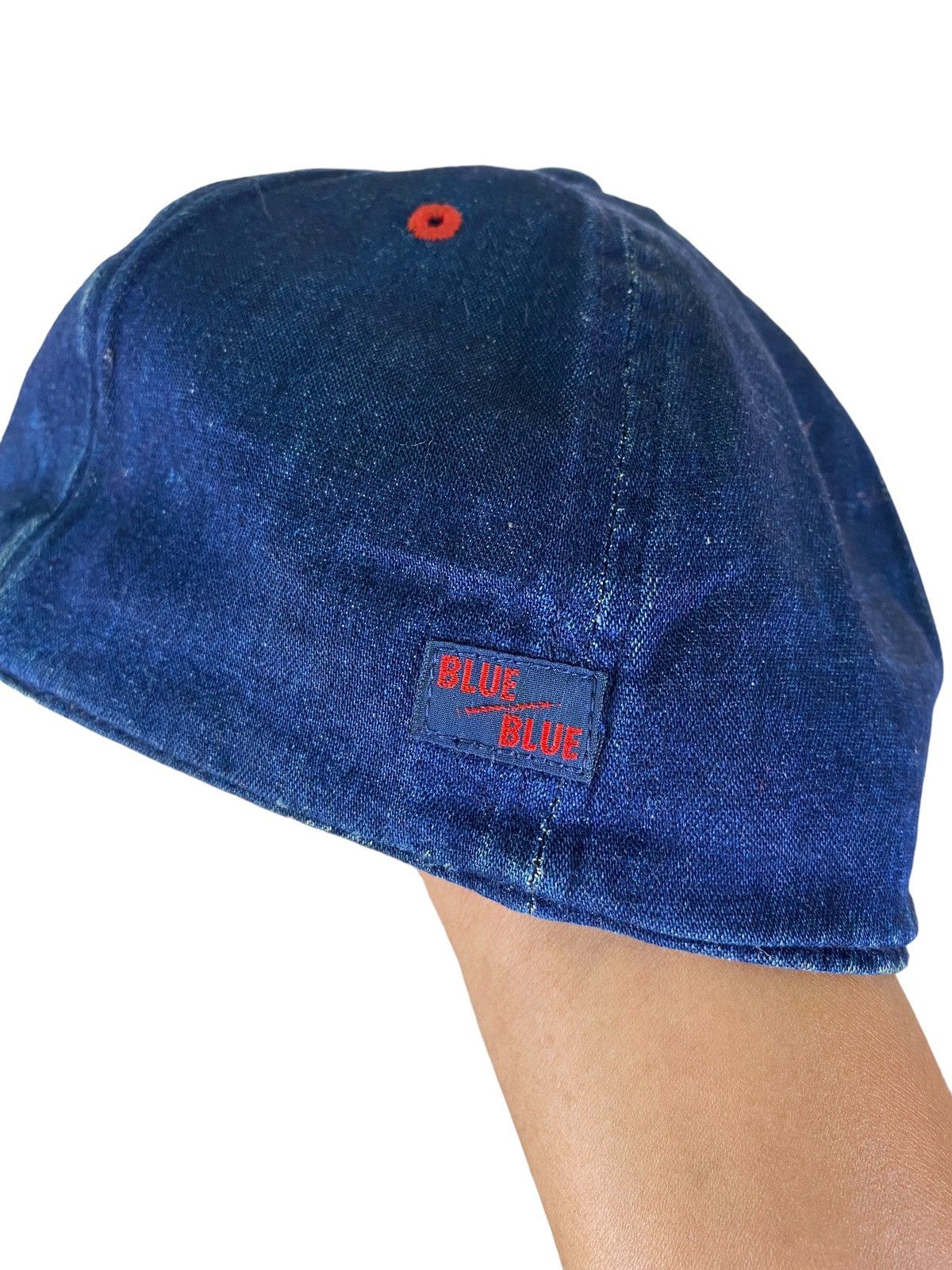 Blue Blue Japan Chambray Blue Blue Japan Full Cap Size ONE SIZE - 6 Thumbnail