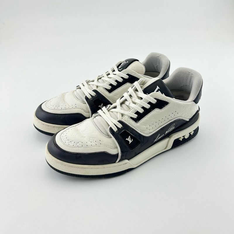 Louis Vuitton Louis Vuitton Stylish Low-top Trainer Sneakers 0079 Size US 10 / IT 40 - 1 Thumbnail