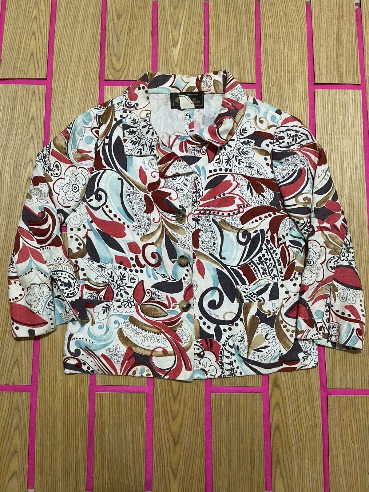 Loro Piana LORO PIANA BLAZER WOMEN full color style Size M / US 6-8 / IT 42-44 - 1 Thumbnail