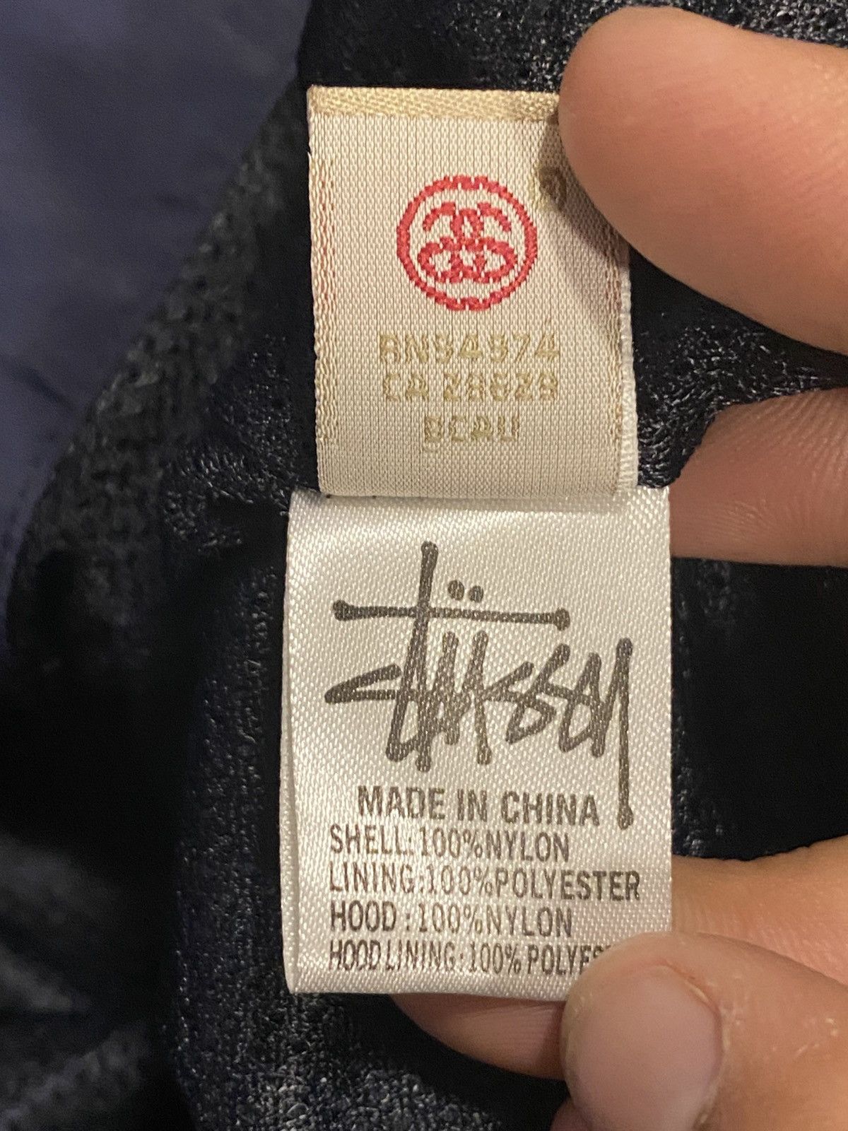 Stussy × Vintage VINTAGE STÜSSY ELEPHANT PRINT WIND BREAKER JACKET Size US M / EU 48-50 / 2 - 7 Thumbnail