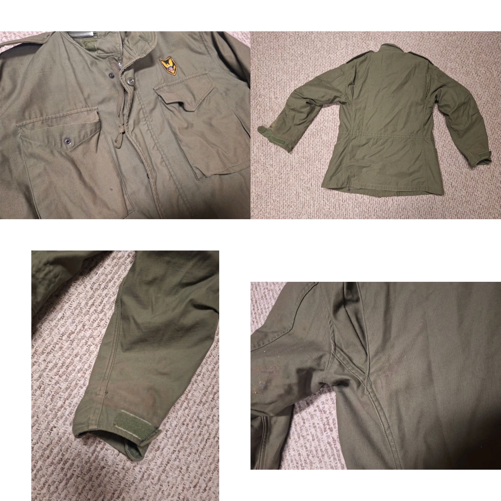 Vintage VINTAGE Unbranded Jacket Military Jacket Shirt? Size US S / EU 44-46 / 1 - 8 Thumbnail