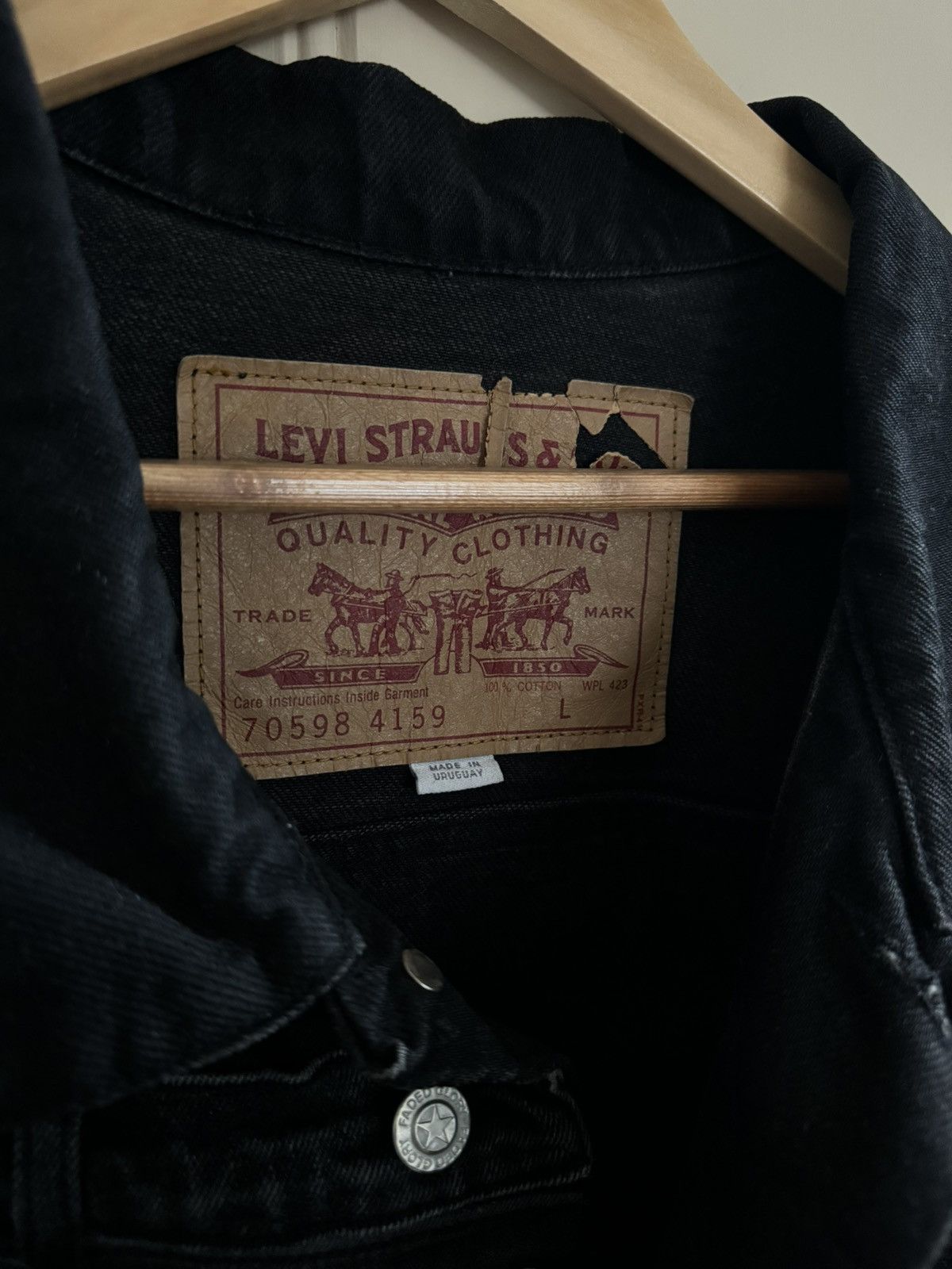 Levi's VINTAGE LEVIS BELT DENIM JACKET Size US XXL / EU 58 / 5 - 5 Thumbnail
