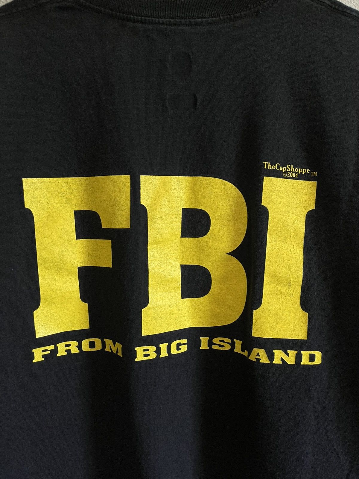 Vintage 🖤 2004 FBI “From Big Island” Tee – The Cop Shoppe – XL Size US XL / EU 56 / 4 - 3 Thumbnail