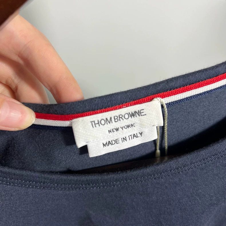 Thom Browne Thom Browne Trousled pocketed short sleeves Size US XXL / EU 58 / 5 - 3 Thumbnail