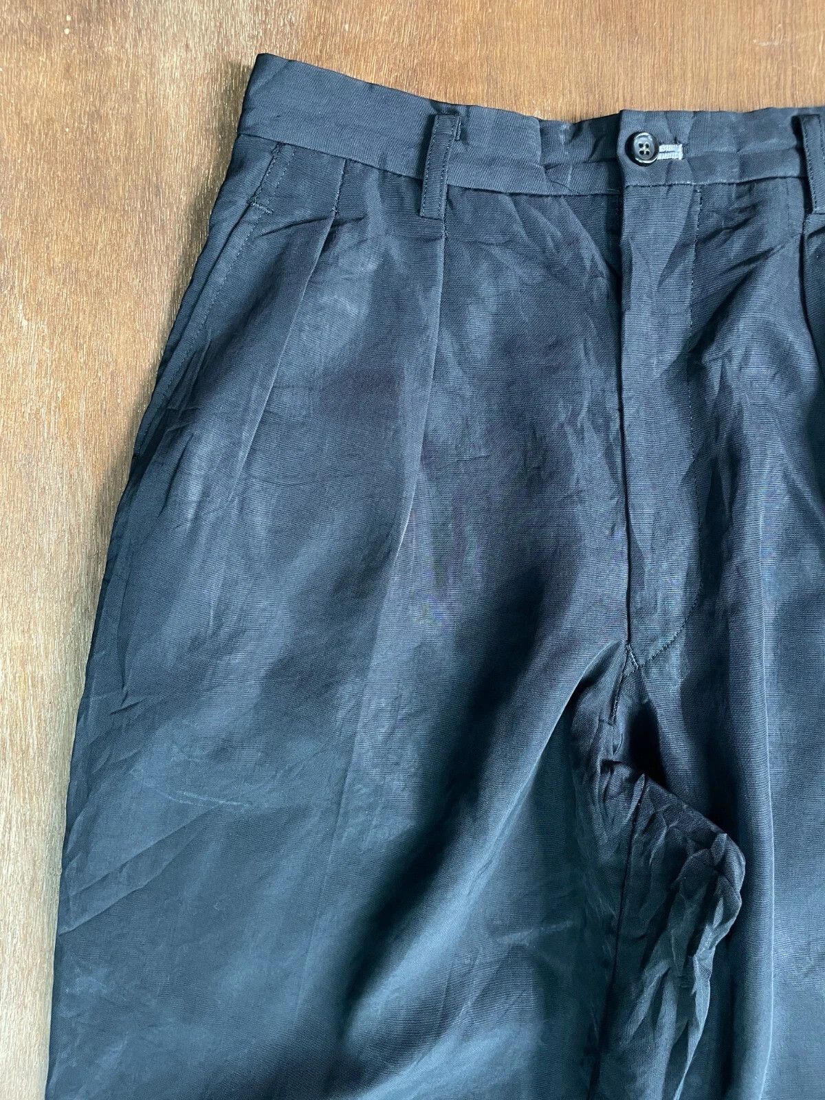 Comme des Garcons Homme CDGH PLUS 1991 Triacetate Balloon Pants Size US 29 - 4 Thumbnail
