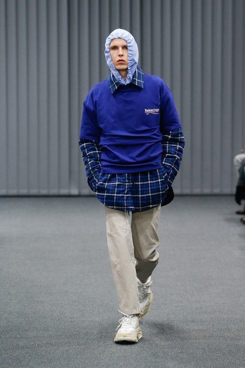Balenciaga BALENCIAGA 17AW DEMNA GVASALIA PADDED FLANNEL SHIRTS JACKET Size US M / EU 48-50 / 2 - 3 Thumbnail