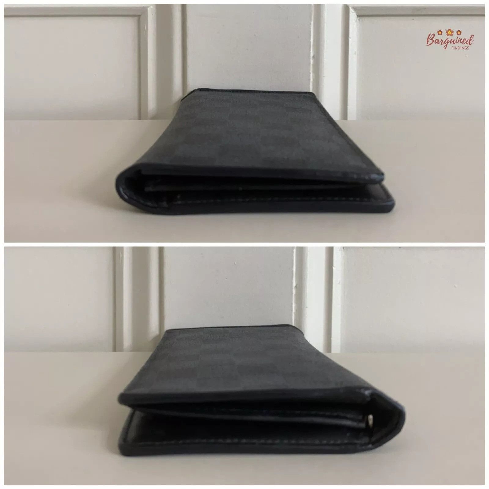 Louis Vuitton Louis Vuitton Damier Graphite Canvas Leather Brazza Wallet Size ONE SIZE - 4 Thumbnail