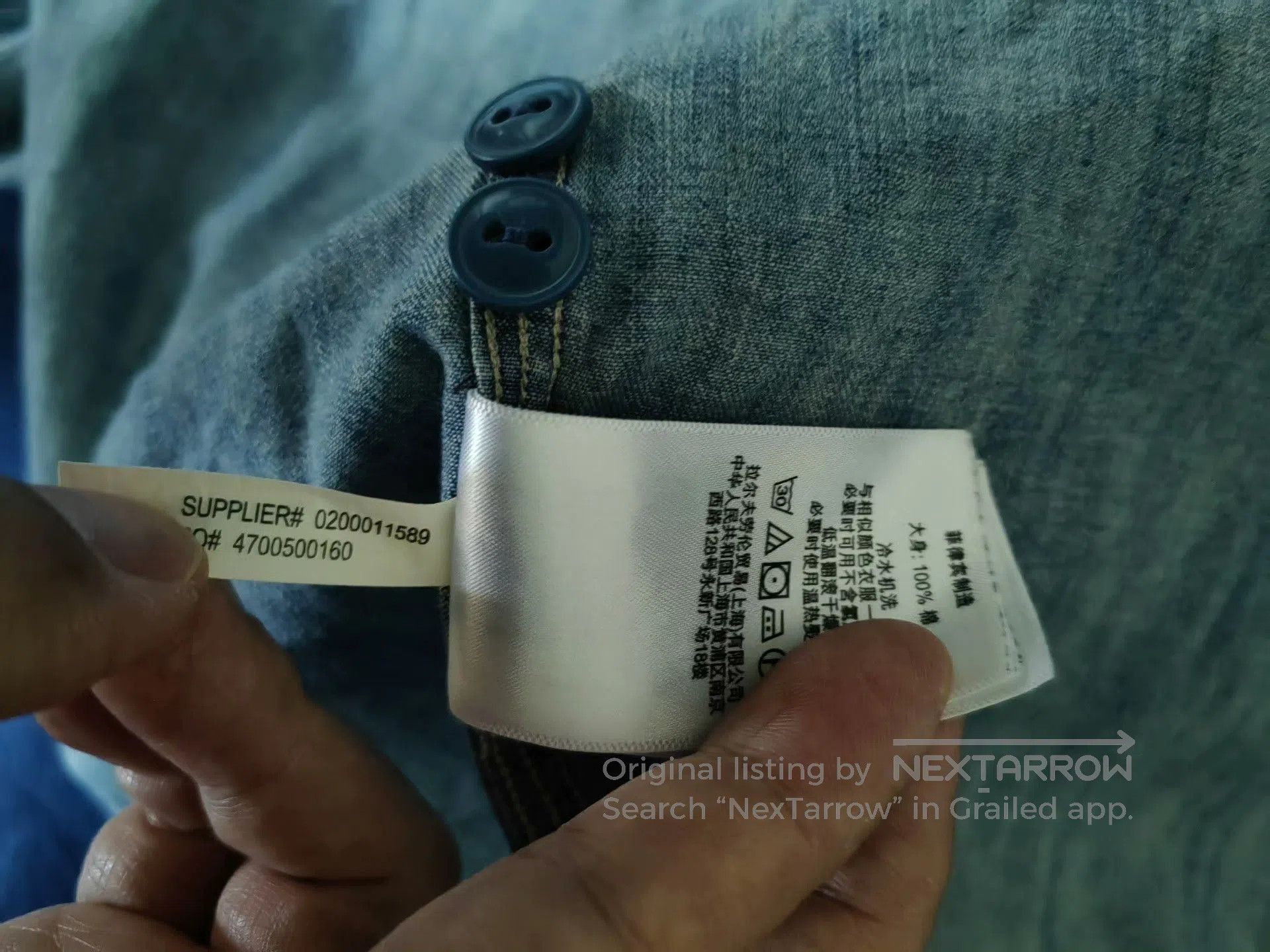 RRL Ralph Lauren RRL Double RL Vintage Washed Shirt. Size US M / EU 48-50 / 2 - 8 Thumbnail
