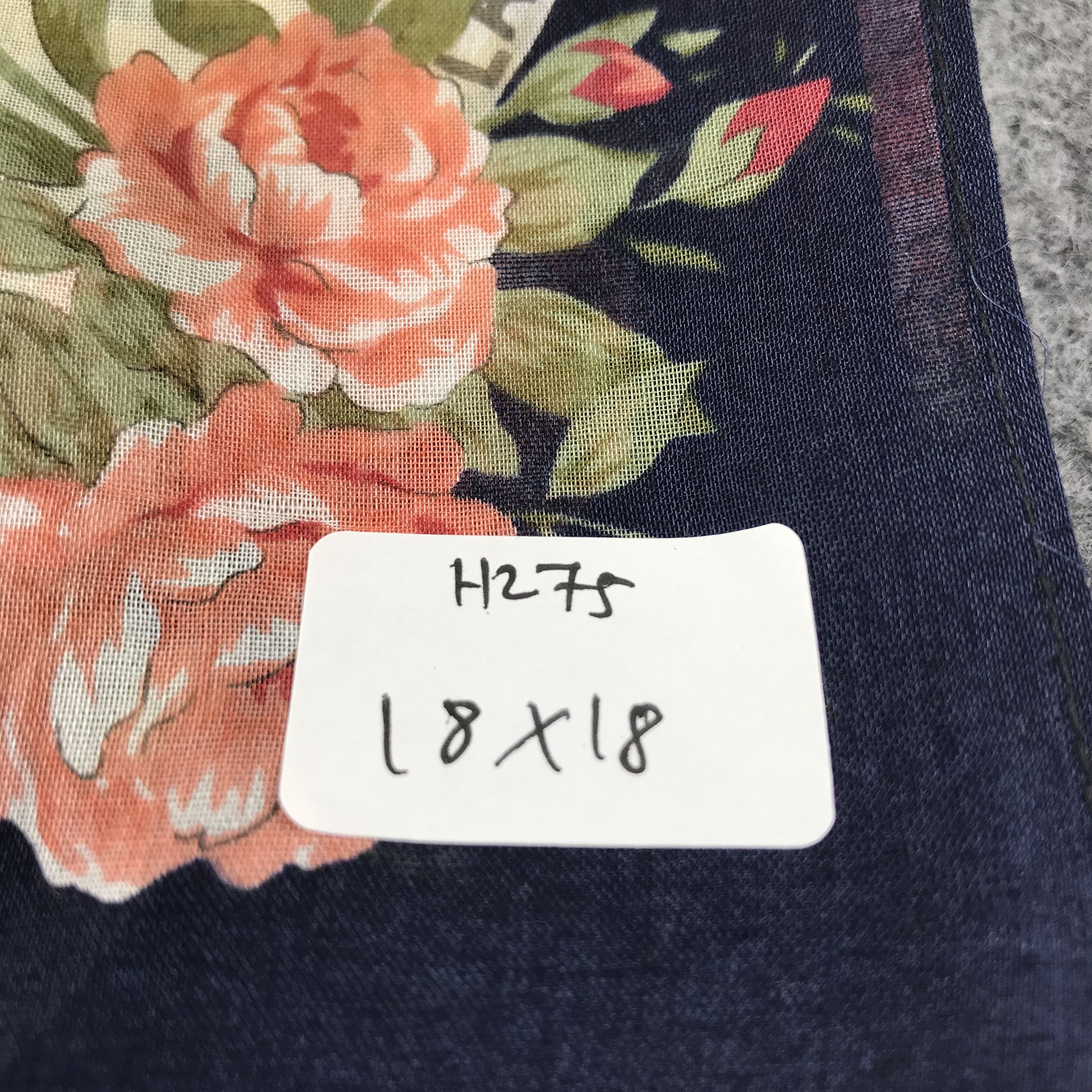 Lancel Lancel Floral Handkerchief Neckerchief Bandana H275 Size ONE SIZE - 7 Thumbnail
