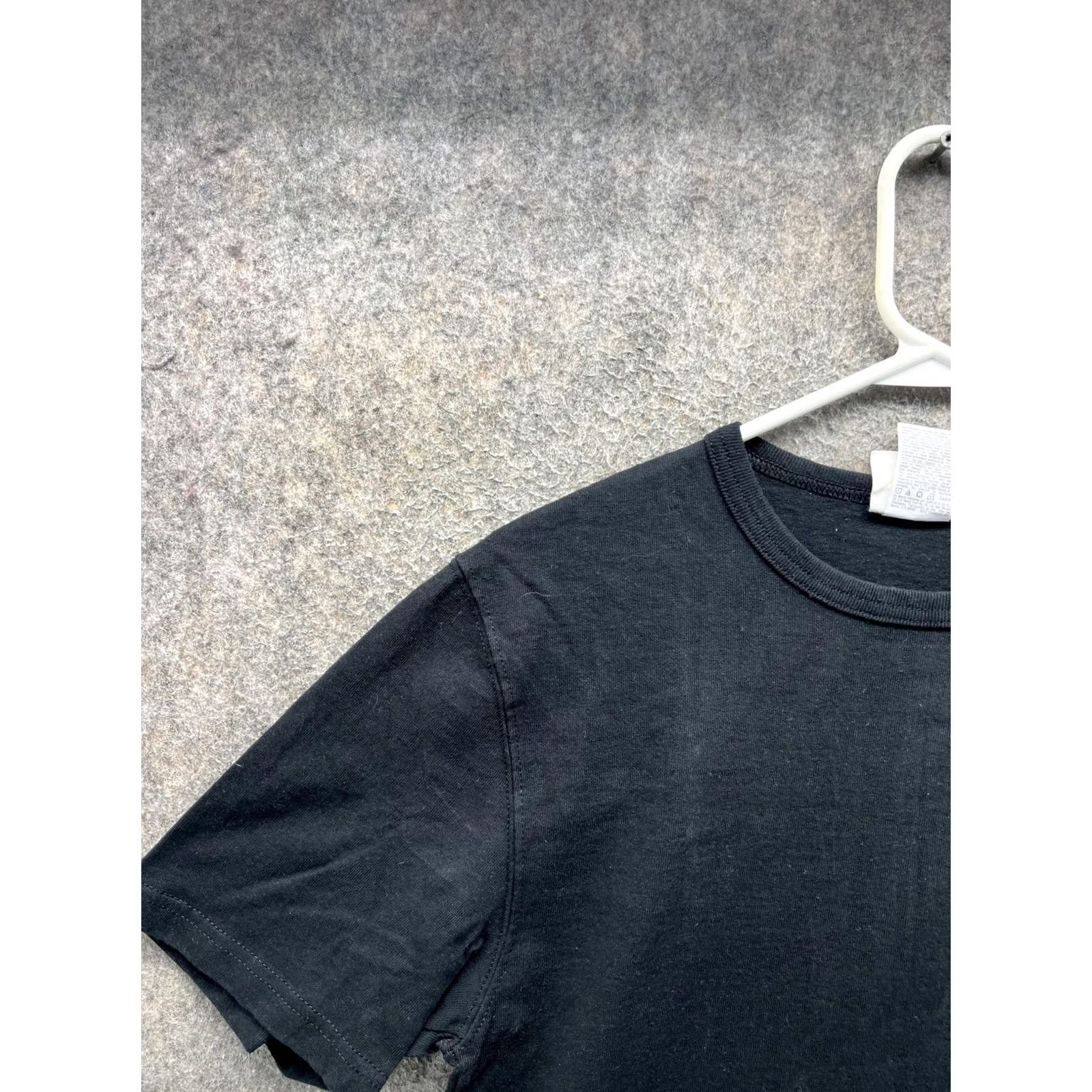 Champion Champion Shirt Mens Small Black C Logo Tee Short Sleeve Cotton Vintage Regular Size Small Mens Womens Boys Girls Size US S / EU 44-46 / 1 - 7 Thumbnail