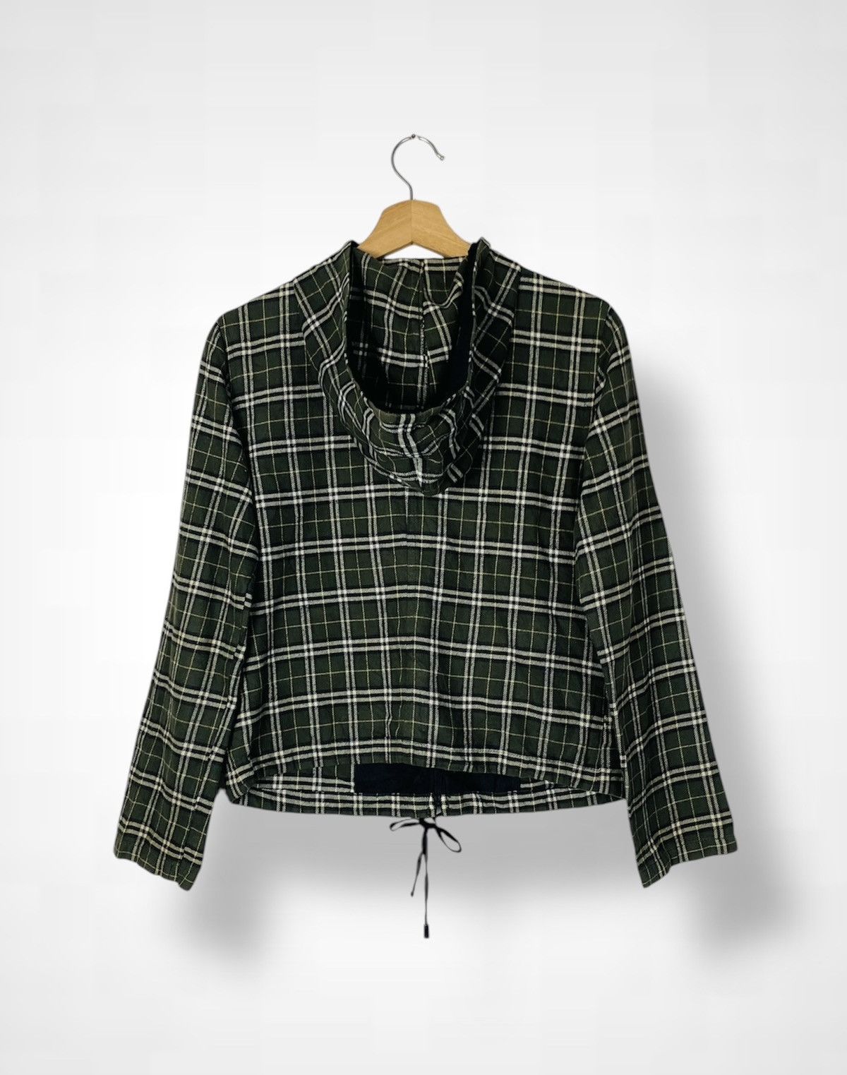 Burberry Vintage 90s Burberry Blue Label Zipper Hoodie Jacket Size M / US 6-8 / IT 42-44 - 2 Thumbnail