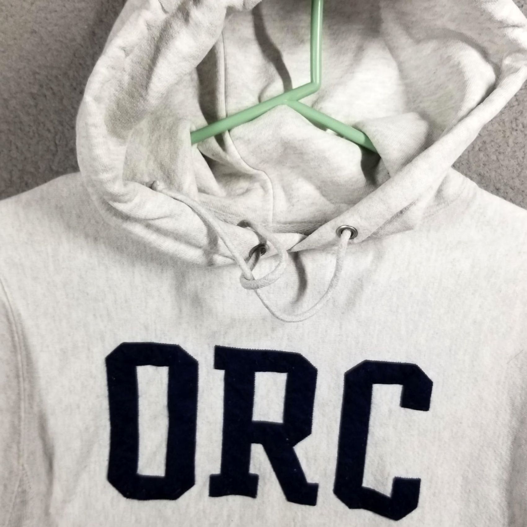 Champion Champion Reverse Weave Hoodie Mens Small Gray ORC Fleece Pullover Sweatshirt Size US S / EU 44-46 / 1 - 3 Thumbnail