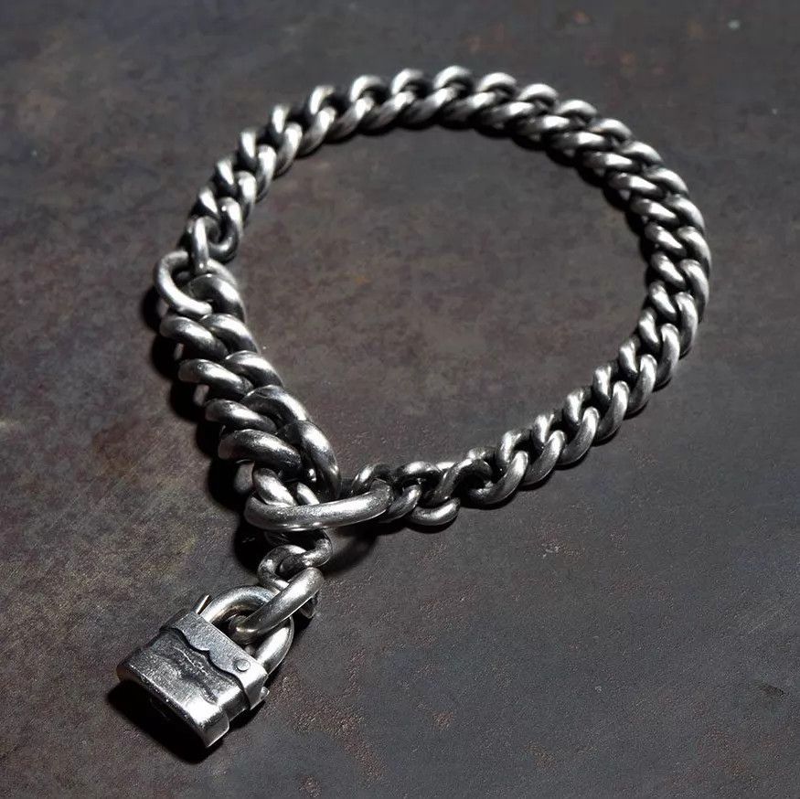 Werkstatt Munchen Werkstatt Munchen Vtg Lockable Silver Bracelet S/M/L Size ONE SIZE - 1 Thumbnail