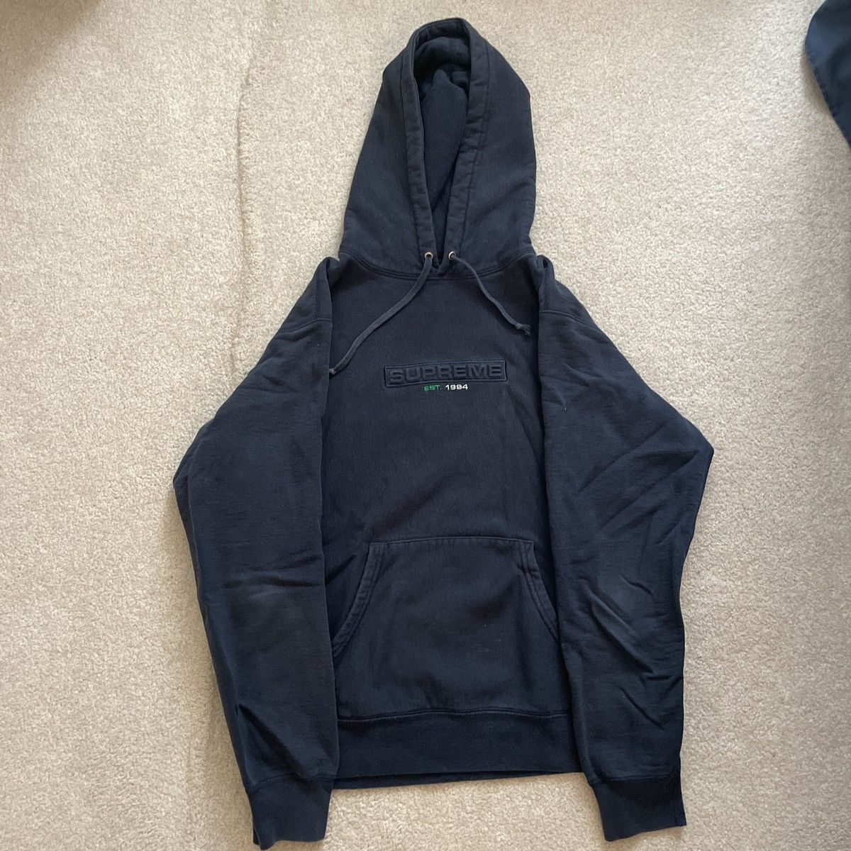 Supreme Embossed Box Logo Hoodie