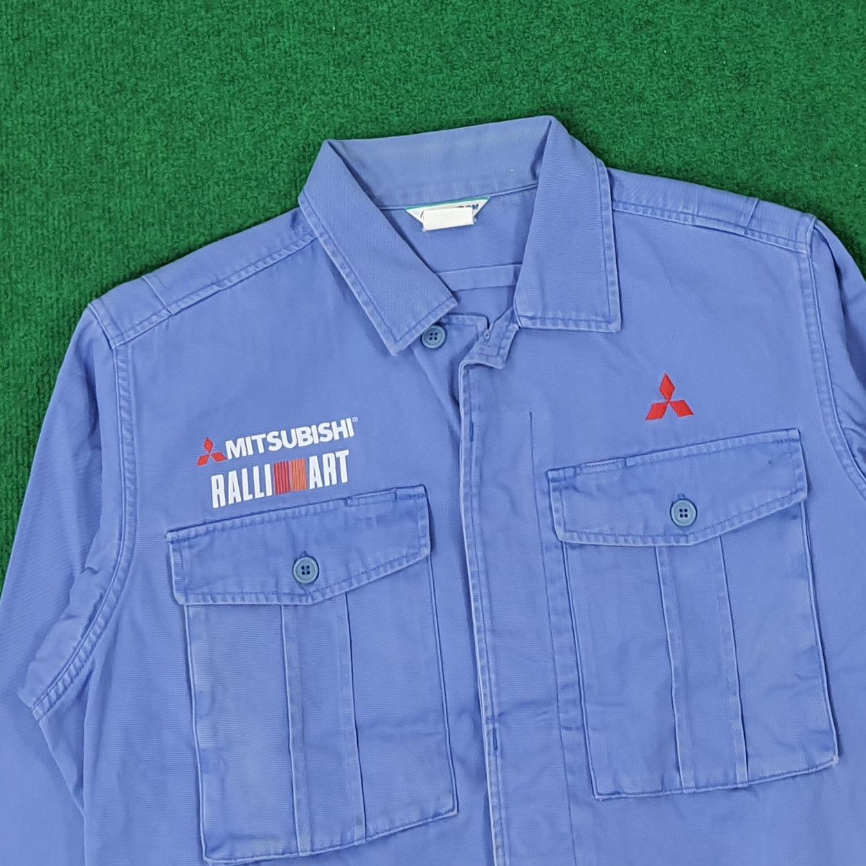 Japanese Brand × Vintage Vintage Mitsubishi Ralli Art Motorsports Racing Jacket Size US M / EU 48-50 / 2 - 4 Thumbnail