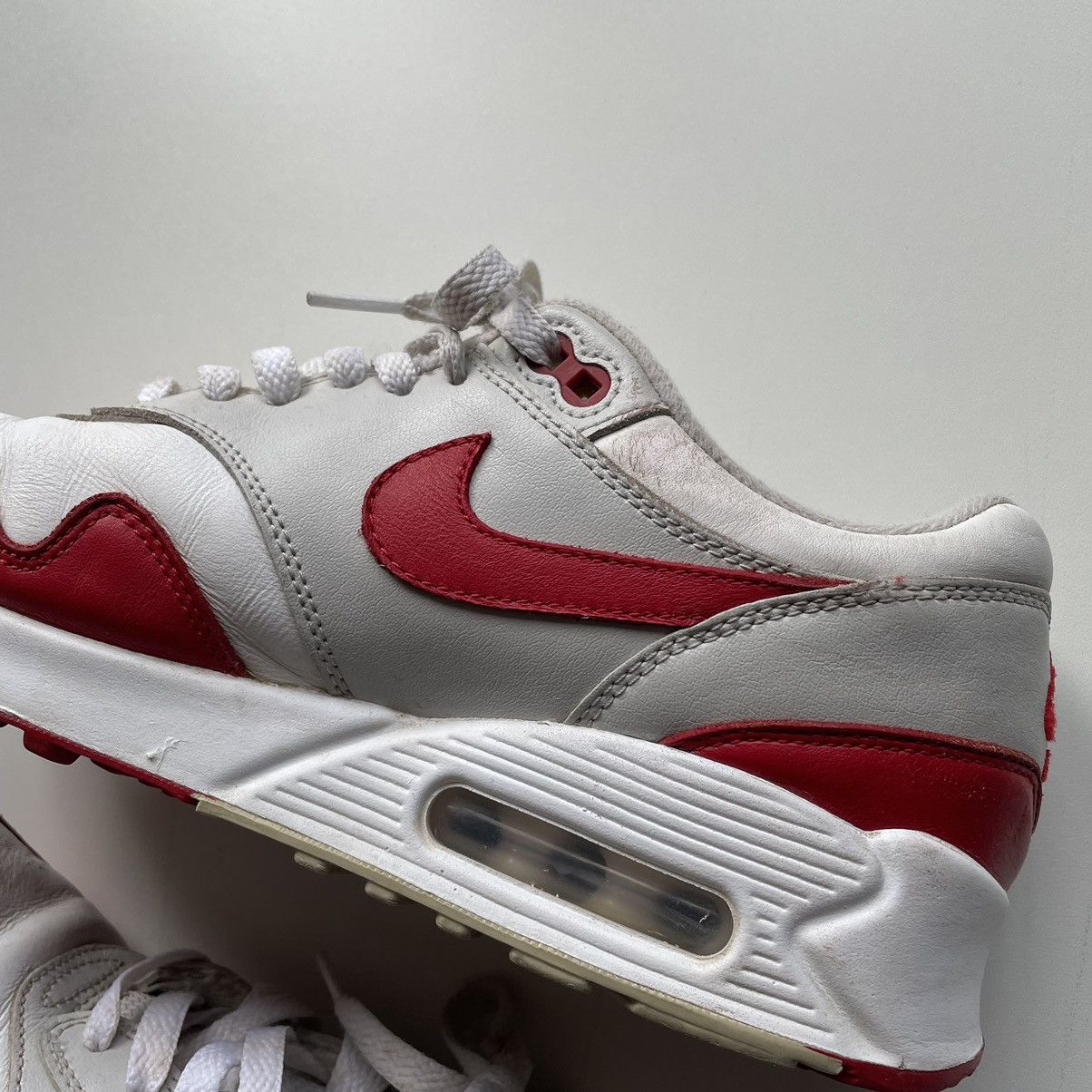 Nike × Vintage Vintage 2018 Nike Air Max 1 University Red Size 8 Rare Size US 8 / IT 38 - 3 Thumbnail