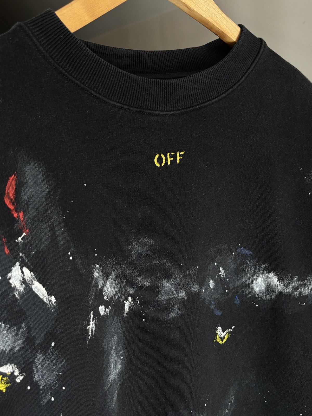 Off-White Off-White accident Melbourne limited rare galaxy sweatshirt Size US M / EU 48-50 / 2 - 3 Thumbnail