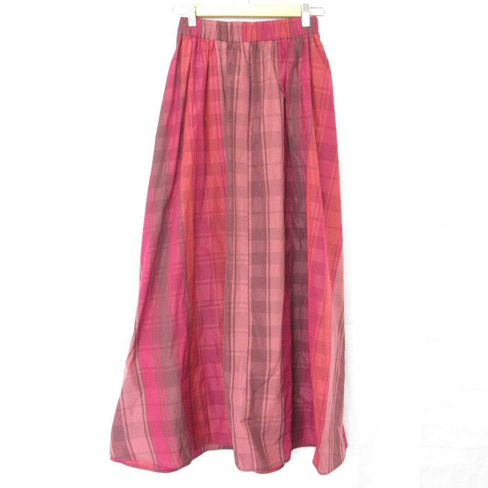 Other Other Max&Co. MATRIGNA Check Long Skirt Others Skirts DUTY FREE for USA Size ONE SIZE - 1 Thumbnail