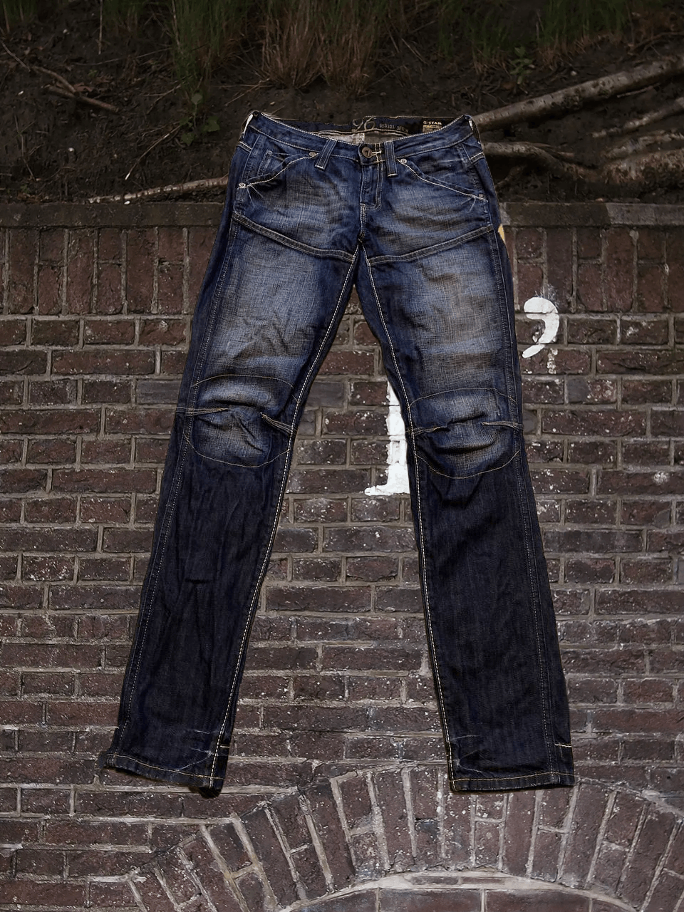 G-Star denim pants G-Star Raw streetwear big logo Y2K vintage jeans Size US 26 / EU 42 - 1 Thumbnail
