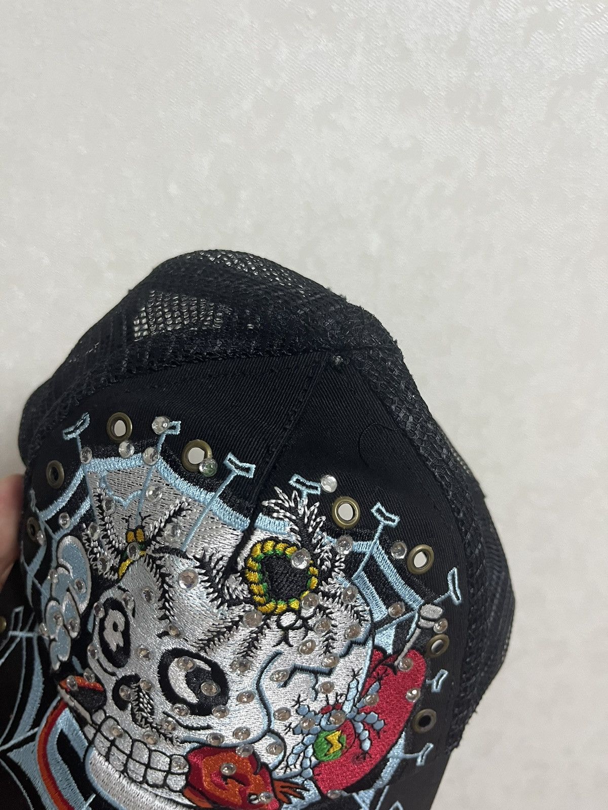 Ed Hardy Ed Hardy by Christian Audigier Vintage y2k Cap Size ONE SIZE - 2 Thumbnail