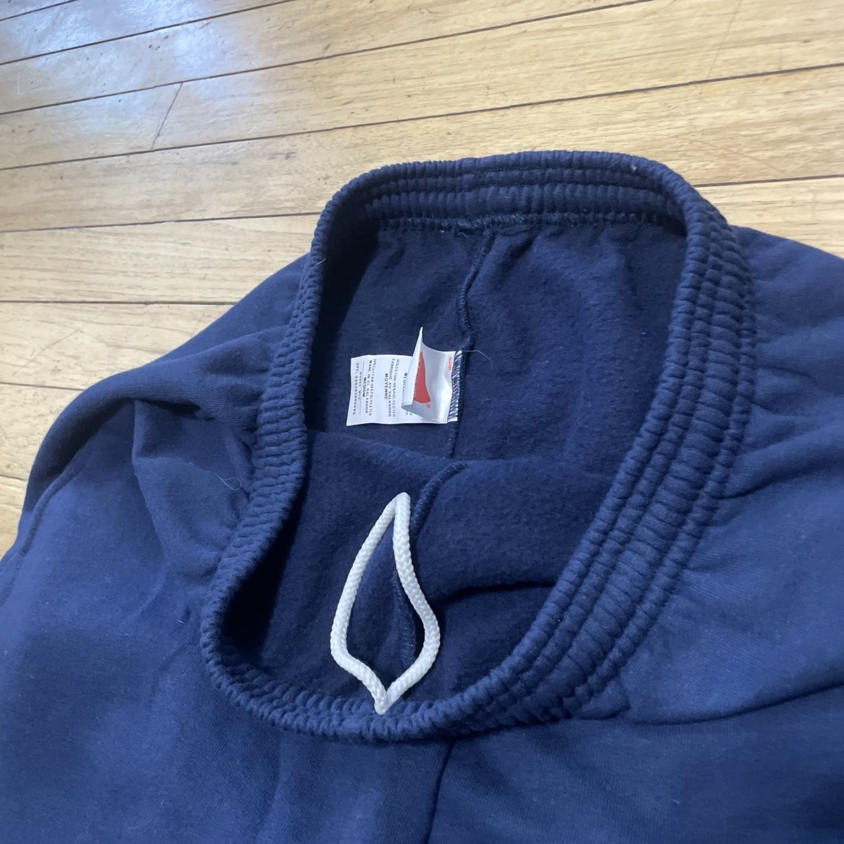 Hanes VINTAGE Hanes Sweatpants Men L Blue Joggers 90s Sports Casual Comfort Size US 33 - 7 Thumbnail