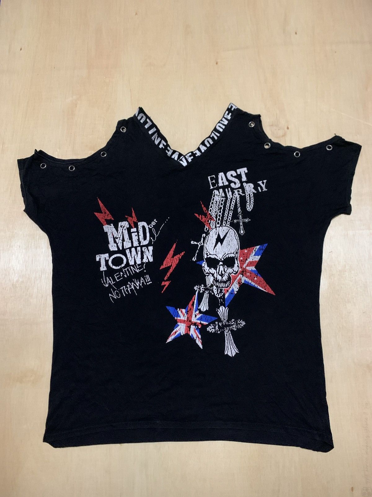 If Six Was Nine × Japanese Brand × Le Grande Bleu (L.G.B.) Vintage Y2k Skull Mid Town Skull Punk style Size ONE SIZE - 1 Thumbnail