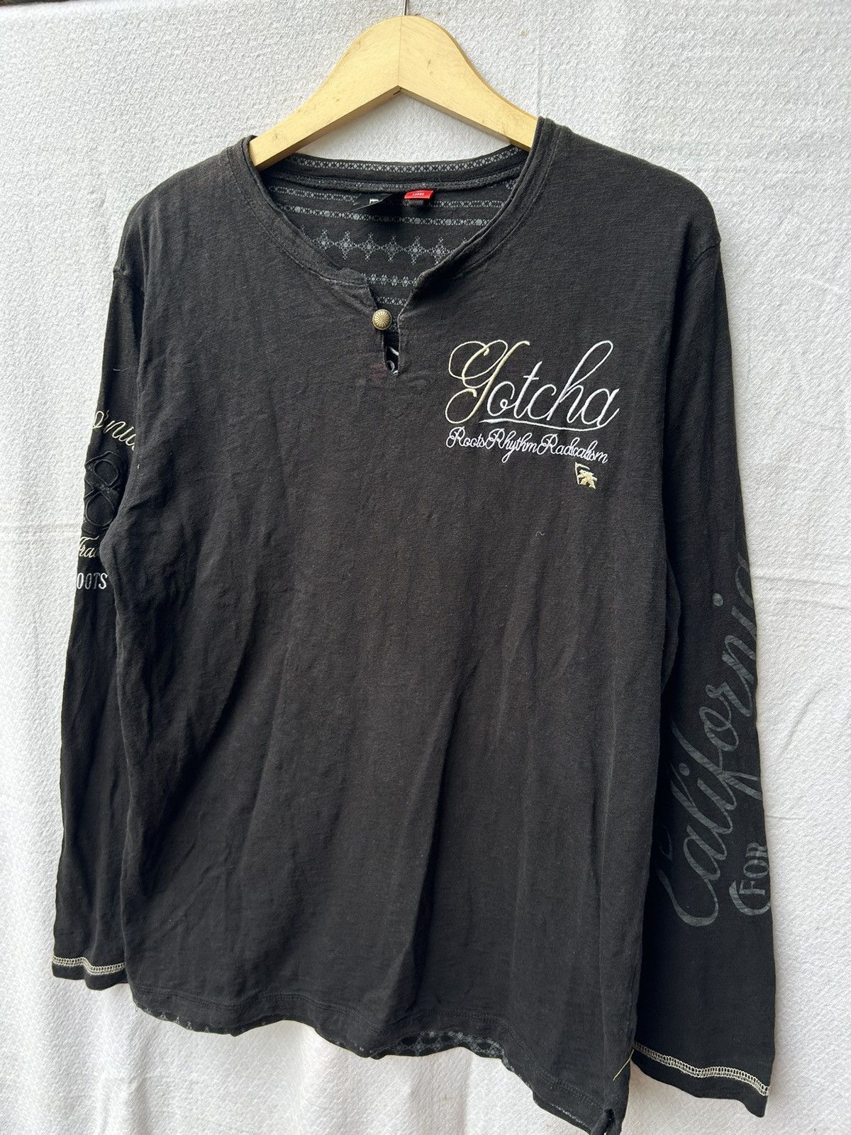 Beauty Beast × Hysteric Glamour × Japanese Brand Gotcha japanese poem gothic longsleeve Size US L / EU 52-54 / 3 - 4 Thumbnail