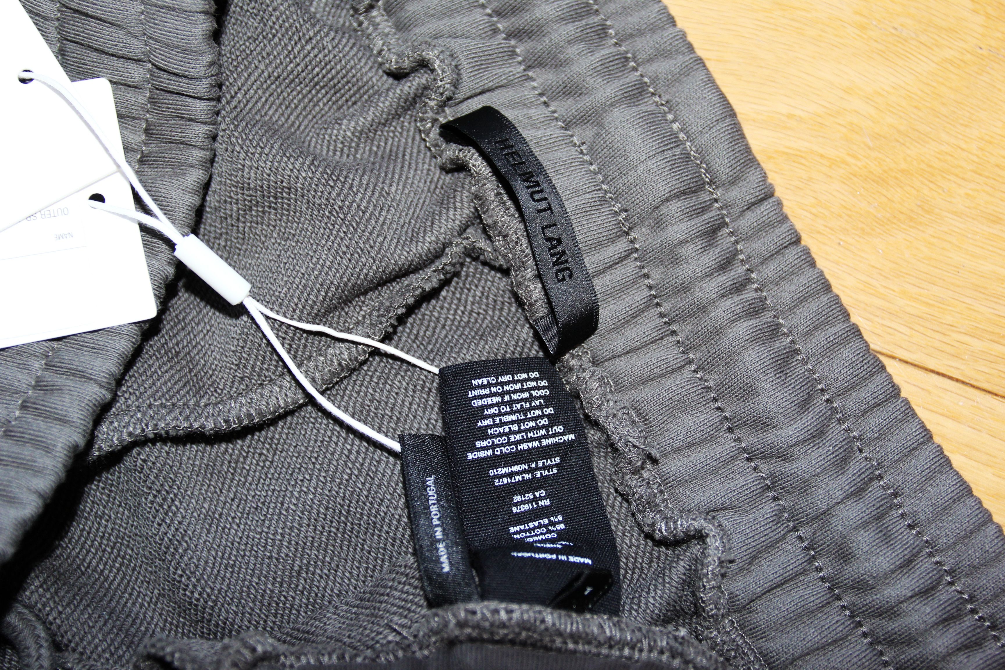 Helmut Lang BNWT SS24 HELMUT LANG OUTER SP JGR2 SWEATPANTS L Size US 34 / EU 50 - 9 Thumbnail