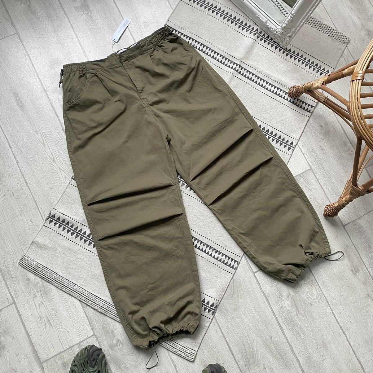 Japanese Brand Japanese Baggy Parachute pants military style JNCO Size US 36 / EU 52 - 8 Thumbnail