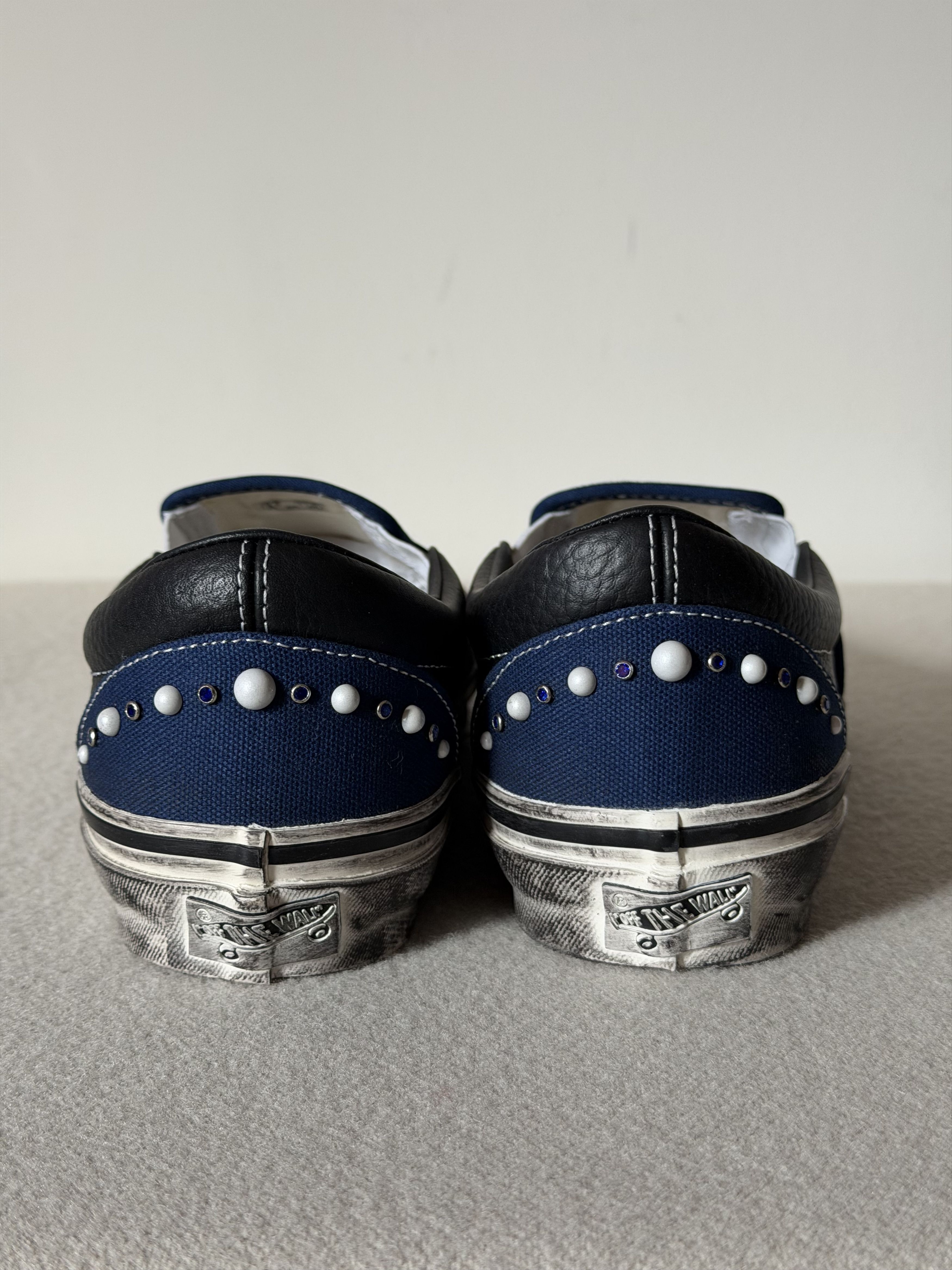 Vans Vans LX Classic Slip On 98 Pearlized in Indigo Blue Size US 9.5 / EU 42-43 - 5 Thumbnail