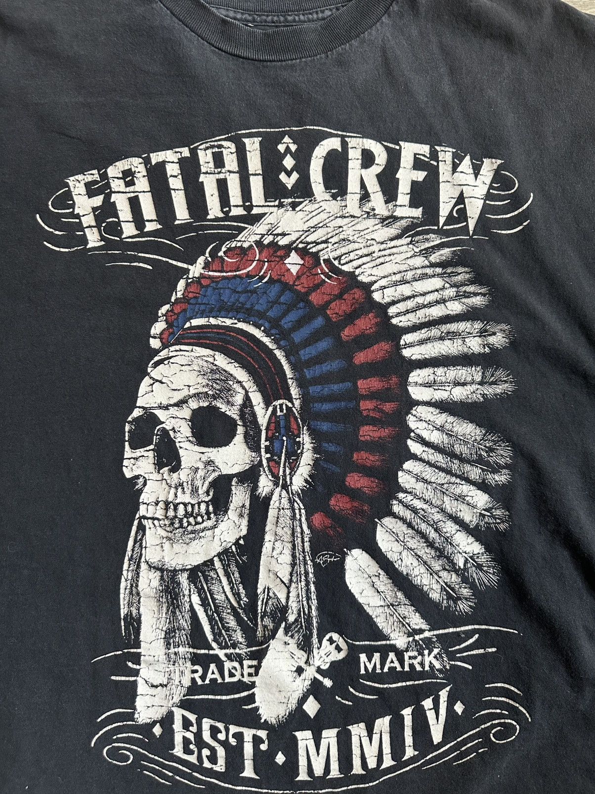 Vintage Fatal Crew Vintage T-Shirt Size US XL / EU 56 / 4 - 2 Thumbnail