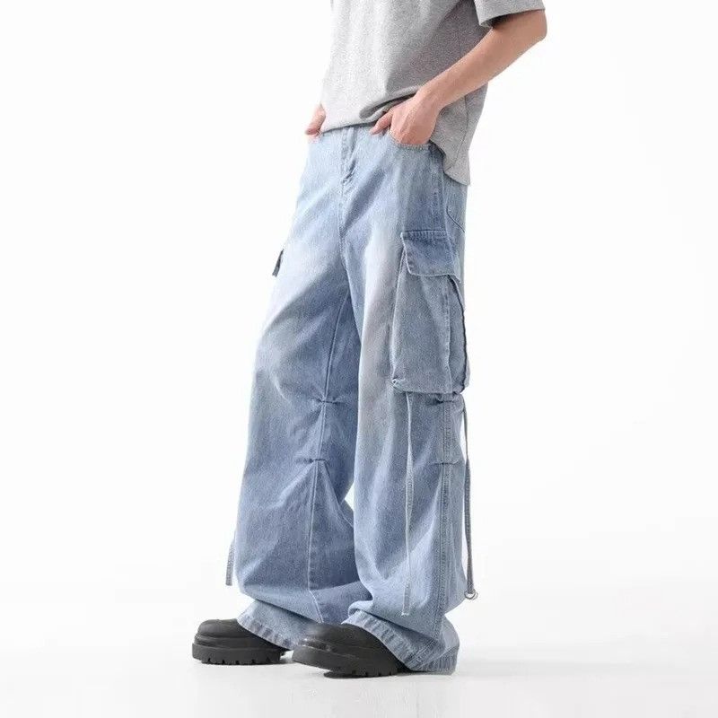 Vintage Vintage Multi Pockets Baggy Jeans Size US 32 / EU 48 - 5 Thumbnail