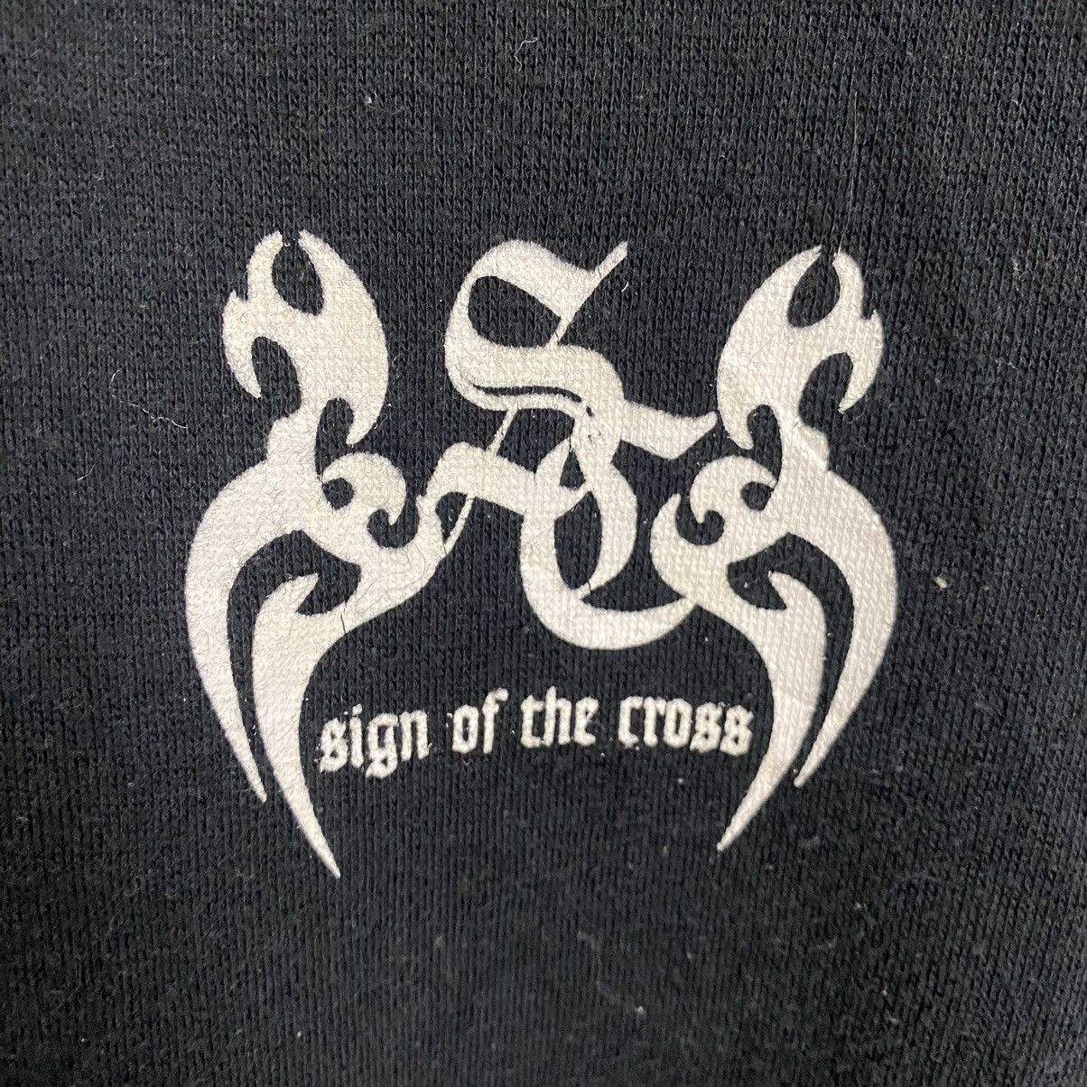 Japanese Brand HILL CROP SIGN OF THE CROSS SWEATSHIRT Size US L / EU 52-54 / 3 - 7 Thumbnail