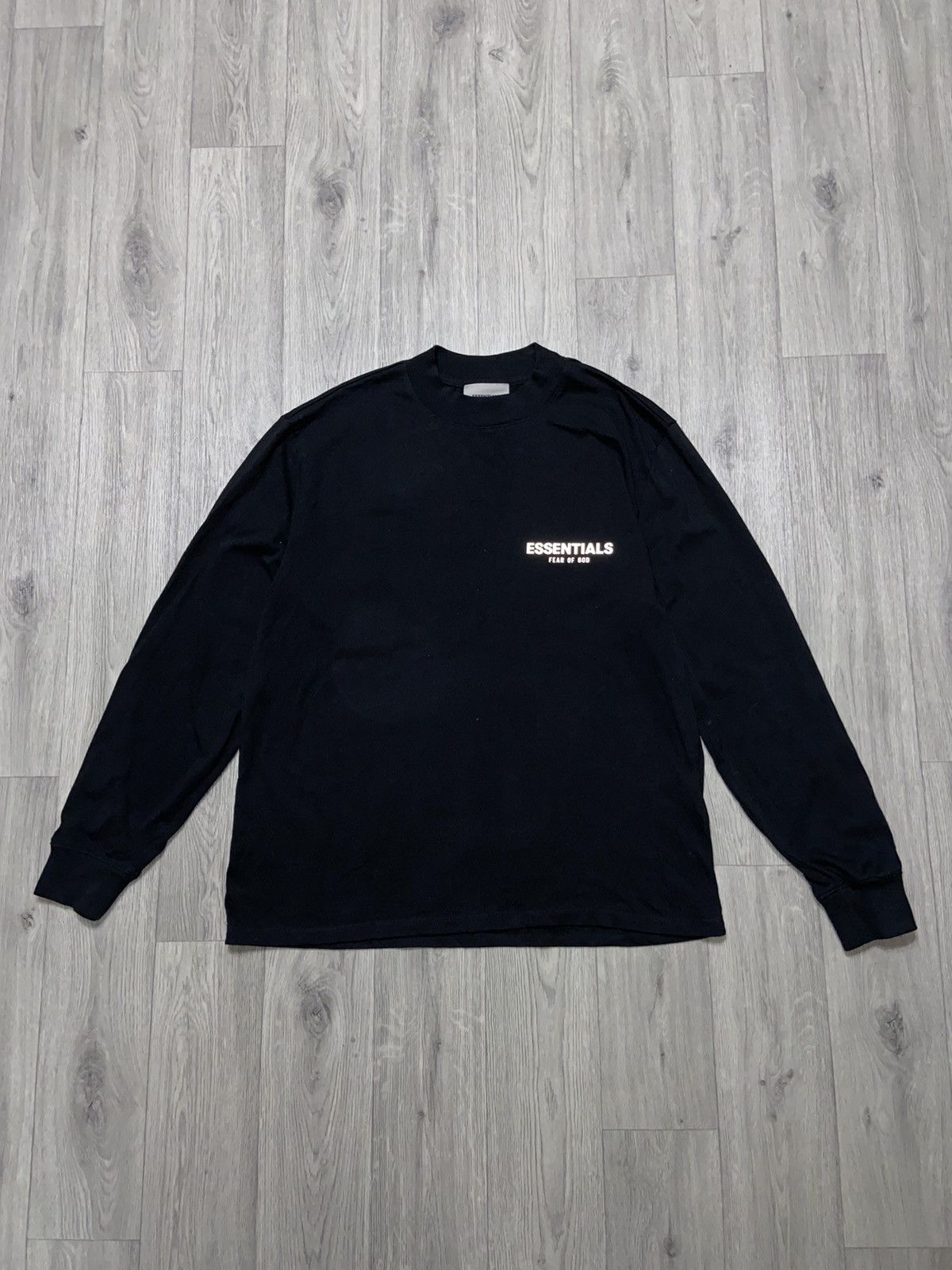 Essentials Essentials Fear of God Long Sleeve Reflective logo Size US M / EU 48-50 / 2 - 2 Thumbnail