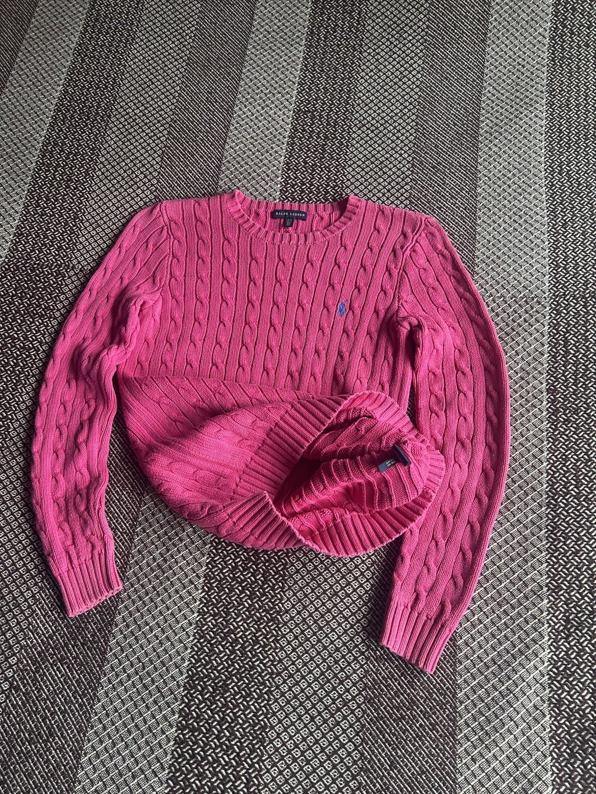 Polo Ralph Lauren Polo Ralph Lauren Cable Knit Sweater Rare Size M Streetwear Size M / US 6-8 / IT 42-44 - 10 Thumbnail
