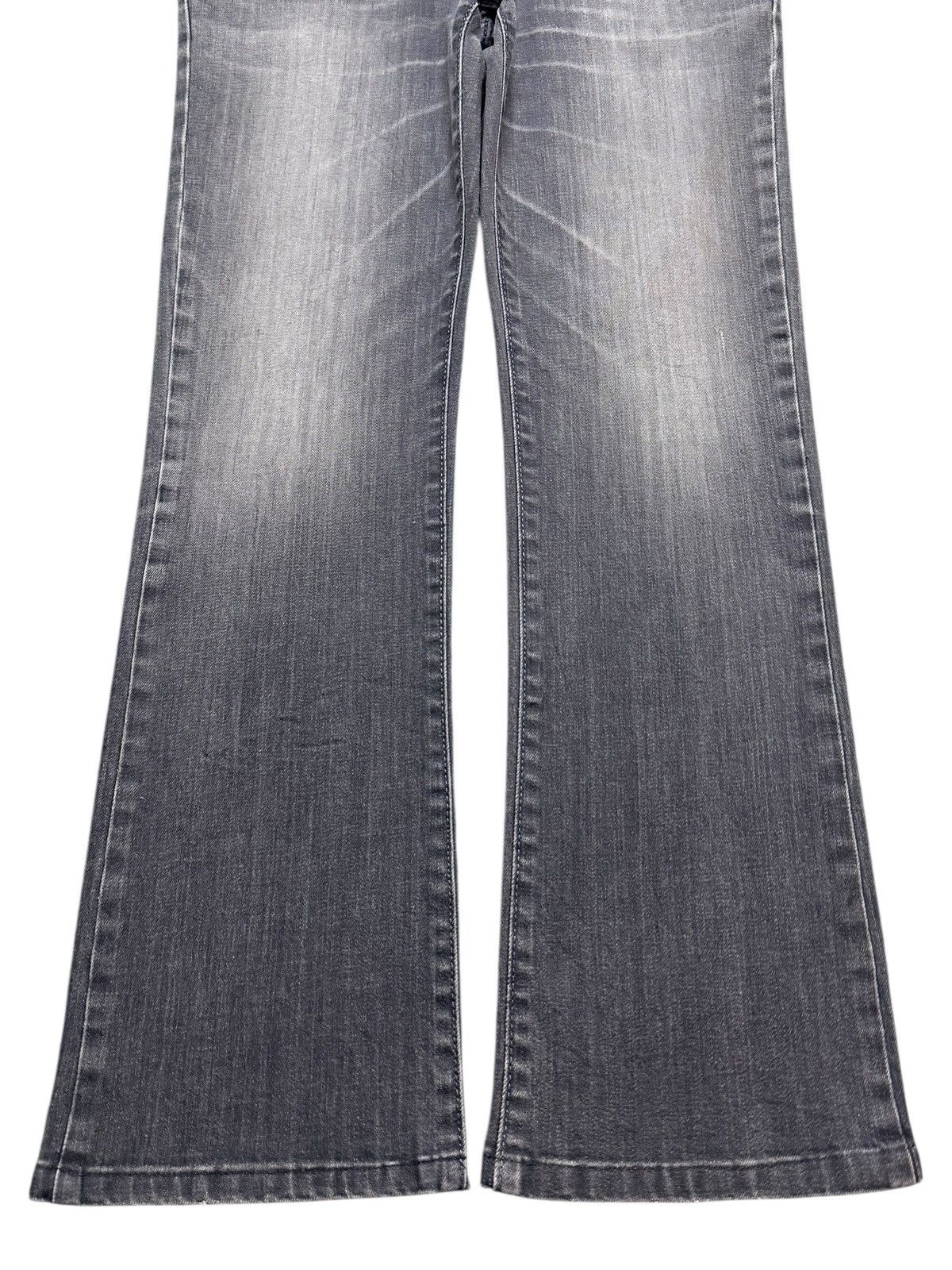 Edwin Edwin Exclusive Vintage XV Faded Wash Whisker Wide Leg Flare Size US 32 / EU 48 - 7 Thumbnail